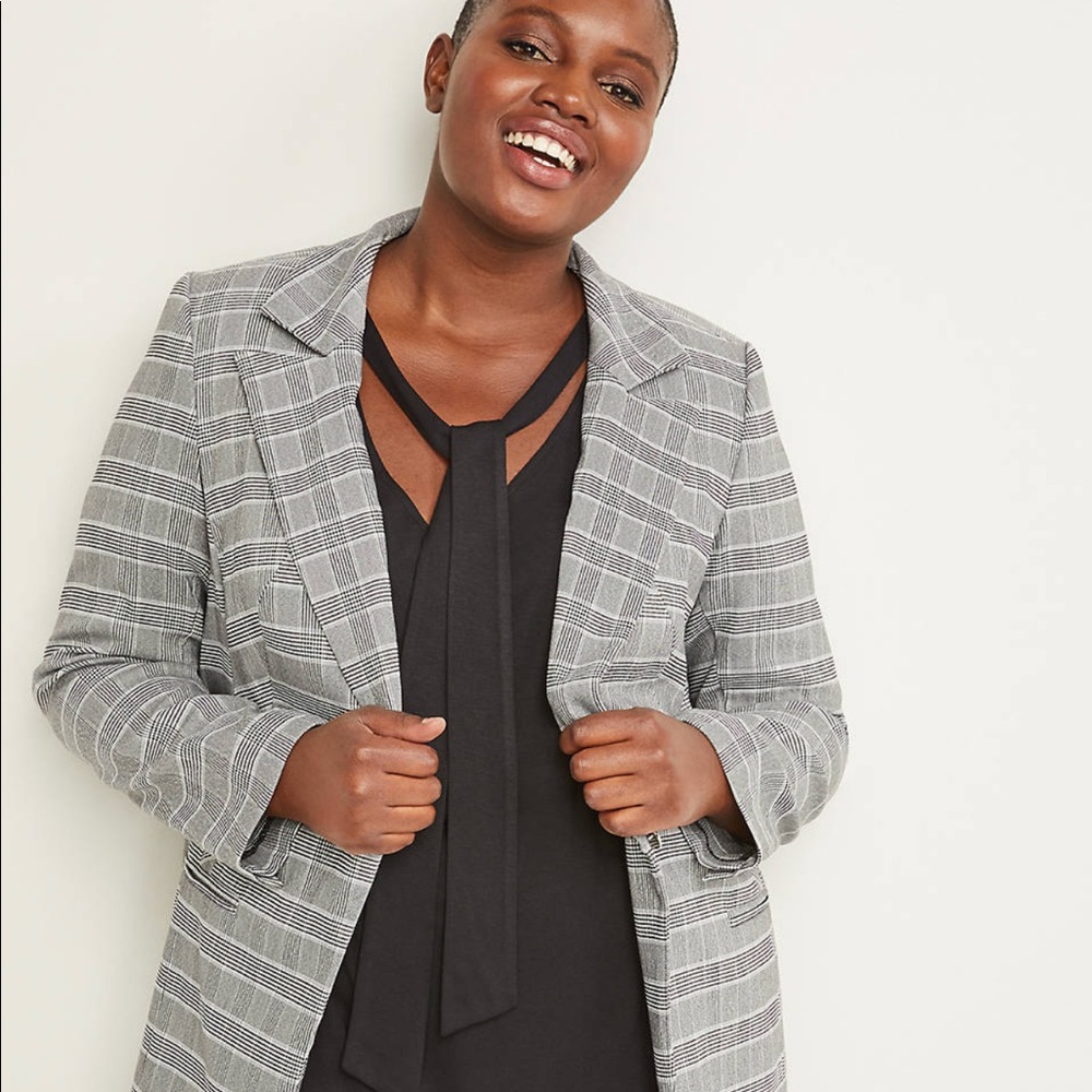 🔥Bryant Blazer - Plaid Sexy Stretch💋